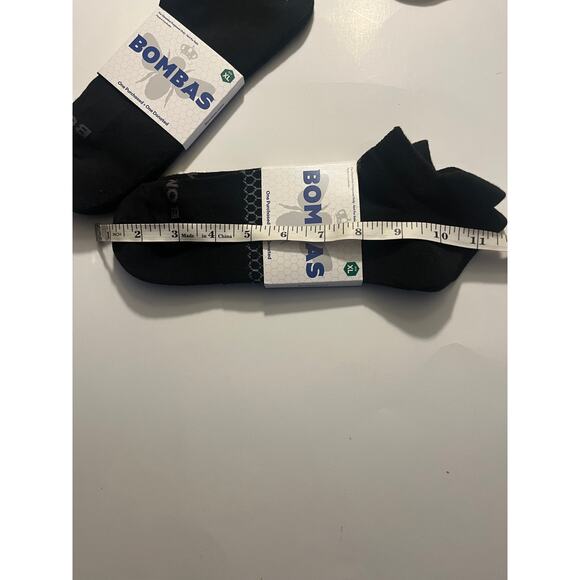New pair of two black bombas ankle socks size Xl - Picture 4 of 4